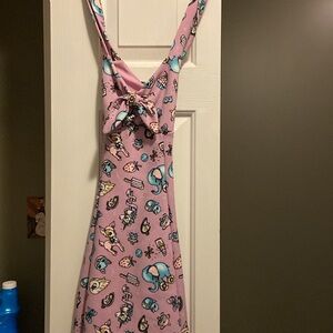 EUC Melanie Martinez Adorable Hot Topic size XS sundress, cute bow accent.